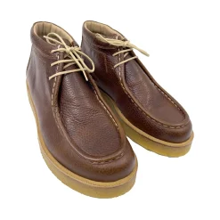 Angulus 7426-102 cognac kort snørestøvle