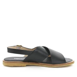 Angulus 5637 Sort Slingback Remsandal