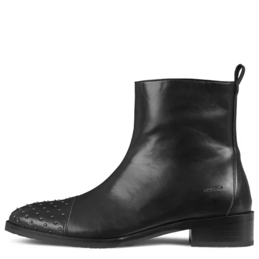Angulus 7557-101 sort støvle med nitter