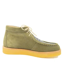 Angulus-7426-102-Grøn-Støvlet-Med-Snøre-Glitter
