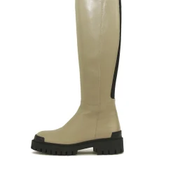 Angulus-7711-101-lang-beige-støvle-grov-sål