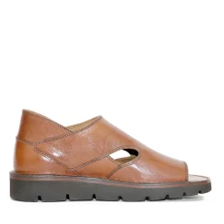 Bubetti 9968 Letvægtssål Cognac  rem sandal