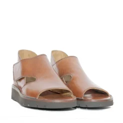Bubetti 9968 Letvægtssål Cognac  rem sandal
