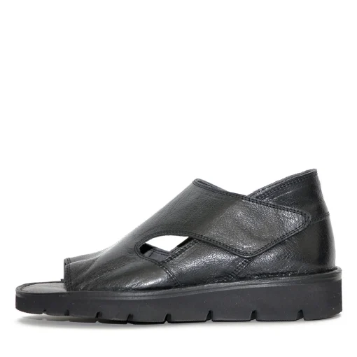 Bubetti 9968 Letvægtssål Sort  rem sandal