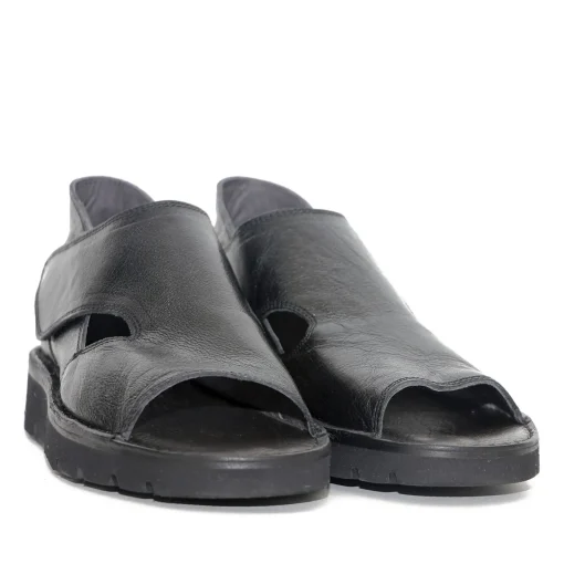 Bubetti 9968 Letvægtssål Sort  rem sandal