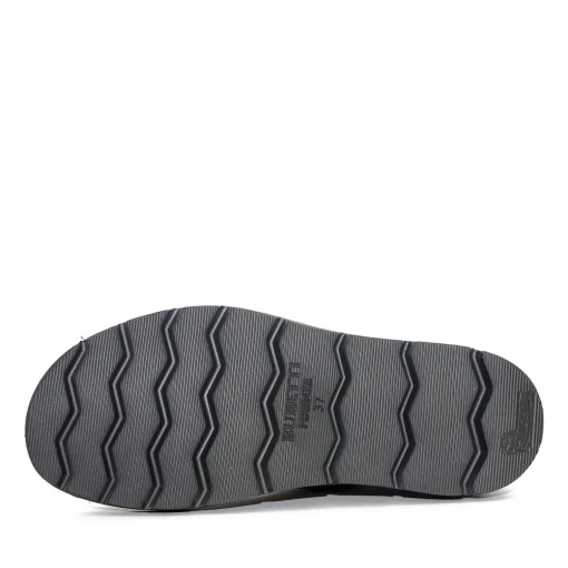 Bubetti 9968 Letvægtssål Sort  rem sandal