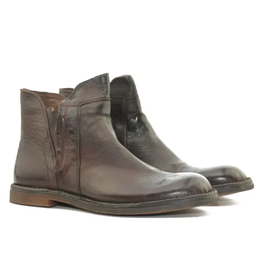 Bubetti 9862 Lux 576 Mørkebrun Kort Damestøvle