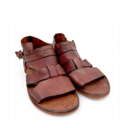 Bubetti Herre 8691 Gladiator Sandal Kastanje patina