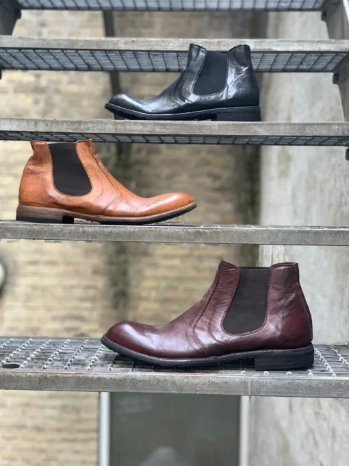 Bubetti Herre 823 Sort Patina