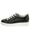 DLSport 5601 Sort Sneaker-lynlås-snøre