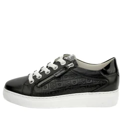 DLSport 5601 Sort Sneaker-lynlås-snøre