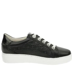 DLSport 5601 Sort Sneaker-lynlås-snøre
