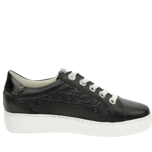 DLSport 5601 Sort Sneaker-lynlås-snøre