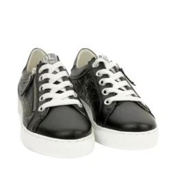 DLSport 5601 Sort Sneaker-lynlås-snøre
