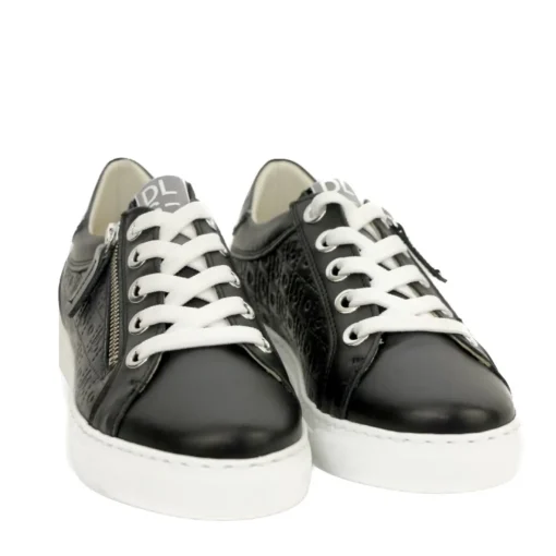 DLSport 5601 Sort Sneaker-lynlås-snøre