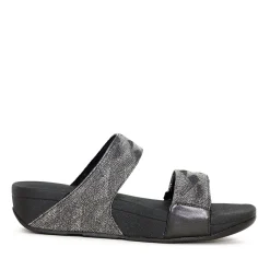 Fitflop-ET6-090 Lulu Slide Sølv