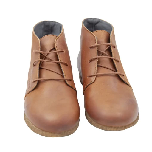 Lofina 326 Cognac Dame Snørestøvle