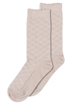 MP Denmark Grace Wool & Silk Socks 59544 Rosa