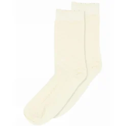 MP Denmark Grace Wool & Silk Socks 59544 Hvid