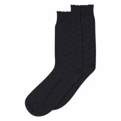 MP Denmark Grace Wool & Silk Socks 59544 Sort