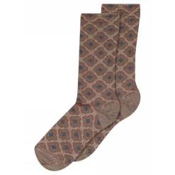 MP Denmark Hella Glitter Socks 77719 Gråbrun