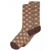 MP Denmark Hella Glitter Socks 77719 Brun