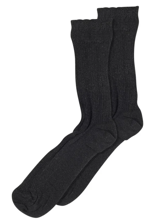 MP Denmark Julia Glitter Socks 59542 Sort