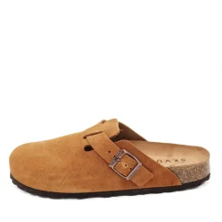 Skvulp 2970 Cognac Dameslipper i Ruskind