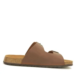 Skvulp 3005.S57 Tan Herresandal i Olieret Skind