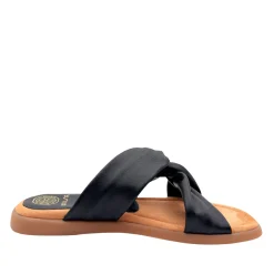 Unisa Camby Sort Slip-inn Sandal På En Non-Slip Sål