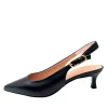 Unisa Ibon Sort slingback på 5 cm hæl