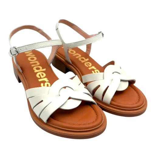 Wonders B-9601 Hvid Remsandal